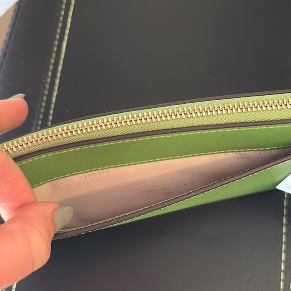 Kate Spade Vibrant Green Clutch - Picture 4 of 4